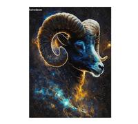 Puzzle 52x38cm/1000pcs pour Adolescentes Aries in Space Jeux De Puzzle Relaxants, Amusants Et Humoristiques, Difficiles Et Stimulants 52x38cm/1000pcs