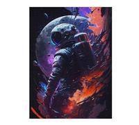 Puzzle 52x38cm/1000pcs pour Adolescents Astronaut in Space -53 Puzzle pour Adultes Jeux Relaxants Vacances À La Maison Offre Spéciale pour Toute La Famille 52x38cm/1000pcs