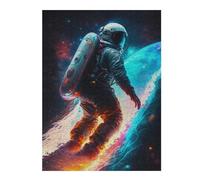 Puzzle 52x38cm/1000pcs pour Adolescents Astronaut on Alien Planet -22 Puzzles pour Adultes Jouets Anti-Stress Cadeaux pour Femmes Est Idéal comme Cadeau 52x38cm/1000pcs