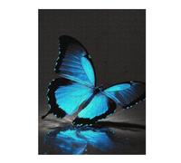 Puzzle 52x38cm/1000pcs pour Adolescents Butterfly Colorful Puzzle pour Adultes Jeu Familial Décoration Murale Aide À Exercer Le Cerveau 52x38cm/1000pcs