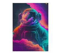 Puzzle 52x38cm/1000pcs pour Adolescents Floating Among The Stars Puzzles pour Adultes Jeu Manuel Découpe De Précision Cadeaux d'anniversaire Et Cadeaux Uniques 52x38cm/1000pcs