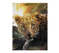 Puzzle 52x38cm/1000pcs pour Adolescents Leopard in The Wild -2 Puzzles pour Adultes Jouets Anti-Stress Cadeaux pour Femmes Est Idéal comme Cadeau 52x38cm/1000pcs