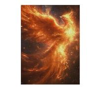 Puzzle 52x38cm/1000pcs pour Adolescents Phoenix Bird Rising Puzzles pour Adultes Jeu Manuel Découpe De Précision Cadeaux d'anniversaire Et Cadeaux Uniques 52x38cm/1000pcs