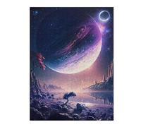 Puzzle 52x38cm/1000pcs pour Adolescents Planet Dreamscape Puzzles pour Adultes Jeu Manuel Découpe De Précision Cadeaux d'anniversaire Et Cadeaux Uniques 52x38cm/1000pcs