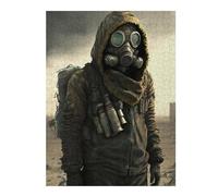 Puzzle 52x38cm/1000pcs pour Adolescents Post-Apocalyptic Survivor Gear Puzzles pour Adolescents Jouets Anti-Stress Une Œuvre d'art pour Un Anniversaire, Noël 52x38cm/1000pcs