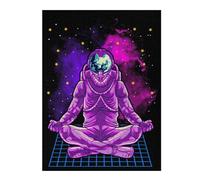 Puzzle 52x38cm/1000pcs pour Adolescents Space Meditation Artwork Puzzles pour Adultes Jeu De Réflexion Améliore La Mémoire Est Idéal comme Cadeau 52x38cm/1000pcs
