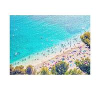Puzzle 52x38cm/1000pcs pour Adolescents Villefranche Small Beach Casse-tête pour Adultes Jeu De Réflexion Décoration Intérieure Est Idéal comme Cadeau 52x38cm/1000pcs