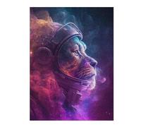 Puzzle 52x38cm/1000pcs pour Adultes Lion Space Fighter Adolescents Puzzles Jeu Manuel Course De Vitesse Offrez-Leur des Cadeaux pour Toute La Famille 52x38cm/1000pcs