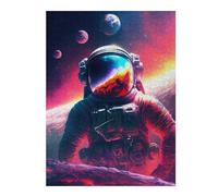 Puzzle 52x38cm/1000pcs pour Adultes Space Invasion Puzzle pour Adultes - Jeux Relaxants - Niveau De Difficulté : Difficile - Idéal pour Un Anniversaire Ou Noël 52x38cm/1000pcs