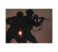 Puzzle 52x38cm/1000pcs Special Operation Forces Puzzles pour Adultes, Jouets, Décoration Murale, Cadeaux pour Femmes, Cadeaux Uniques pour Un Anniversaire Et Noël 52x38cm/1000pcs