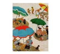 Puzzle 52x38cm/1000pcs The Beach Puzzles pour Adultes, Jeux De Famille, Assemblage De Motifs, Idéal comme Cadeau pour Toute La Famille 52x38cm/1000pcs