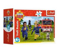 Puzzle 54 Mini Sam le Pompier Prêt 3 TREFL