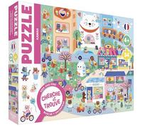 Puzzle 54 pièces Auzou Cherche et trouve Kawaii