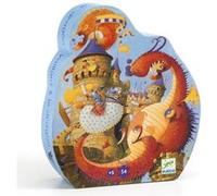 Puzzle 54 pièces Djeco Vaillant et le dragon G