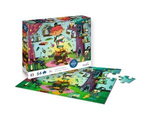 Puzzle 54 pièces - L'Apprenti Magicien, Multicouleurs