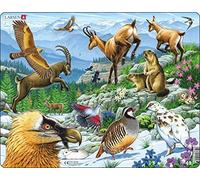 Puzzle 55 Pièces Puzzle Cadre - Les Animaux De La Montagne