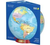 Eurographics Carte du monde en fer-blanc (550)
