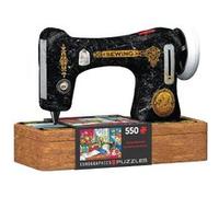 Eurographics Puzzle 8551-5861 - 550 pièces multicolore, boîte en métal, souvenirs de couture