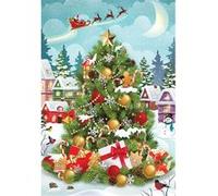 Puzzle 550 pièces : Boîte métal : Sapin de Noël Eurographics G