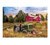 Puzzle 550 pièces : Boîte métal : Tracteur Eurographics G