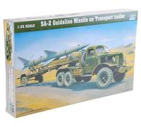 Puzzle 560 Pièces Sa-2 Guideline Missile On Transport Trailer