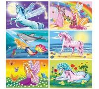 Puzzle 6 Cubes - RAVENSBURGER - Le monde merveilleux des fables - Fantastique - Fille - A partir de 4 ans