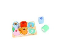 Puzzle 6 Cubes Sensoriels En Bois Winnie L'ourson Et Ses Amis - Jouet Disney Baby - Eveil Bebe 12 Mois Et Plus