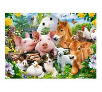 Puzzle 60 pièces : Amis de la Ferme
