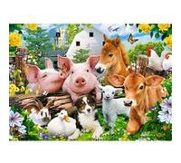 Puzzle - CASTORLAND - Amis de la Ferme - 60 pièces - 32x23 cm - Pour enfants à partir de 5 ans