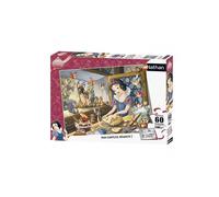 Puzzle 60 pièces Blanche Neige et ses amis - Idéal pour les enfants