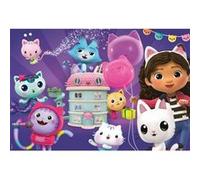 Puzzle 60 pièces : Gabby's Dollhouse - Fête d'anniversaire dans la maison de poupée Schmidt G