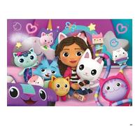 Clementoni Puzzle Gabby's Dollhouse – 60 pièces Supercolor, pour enfants, Fabriqué en Italie