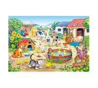 Puzzle 60 pièces - CASTORLAND - Les animaux de la ferme - Moins de 100 pièces - A partir de 6 ans - Mixte