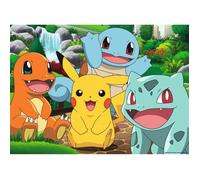 Puzzle 60 pièces - Nathan - Les Pokémon au parc - Blanc/Bleu - A partir de 6 ans - Garantie 2 ans blanc TU