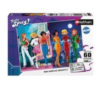 Nathan Puzzle Totally Spies – 60 pièces Violet TU