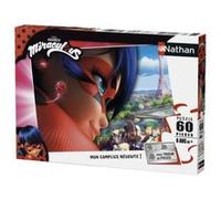 Puzzle 60 pièces Nathan Miraculous Ladybug G