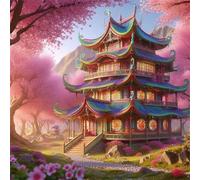 Puzzle 60 pièces,Palais Classique Puzzles pour Adultes,Jeux éducatifs,Puzzles Artistiques à Faire Soi-Même idéal pour la Décoration Intérieure et Les Cadeaux