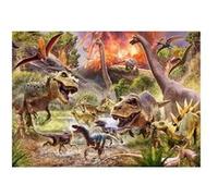 Puzzle 60 pièces Ravensburger - L'Attaque des Dinosaures multicolore G