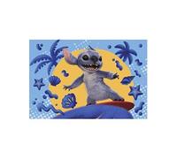 Trefl - Lilo & Stitch, Une journée avec Stitch - Puzzle de 60 pièces - Puzzle coloré représentant Les Personnages du Film, Divertissement créatif, Amusant pour Les Enfants de 4 Ans et Plus.