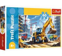 Puzzle 60 Tracteur tractopelle 17406
