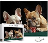 Puzzle 6000 Pièces Adultes, Chien Puzzle Animal Motif Désign, Grand Bois Jigsaw 179x105cm Débutant Fille éducatif Challenge Toy Emballage Cadeau for Decoration Chambre Murale, Cadeau Femme, Model454