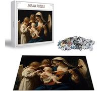 Puzzle 6000 Pièces Adultes Notre Dame, Puzzle 6000 Pièces Parfaitement Imbriquées Lettres au Dos, Famille Impossible Difficile Puzzles pour Adultes et Adolescents pour Hommes et Femmes Cadeaux H-810