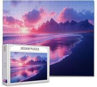Puzzle 6000 Pieces Adultes Paysage Jigsaw Puzzles Classiques Impossible Qualité SupéRieure Bois Panorama Art, Stimulent La Logique et La Concentration avec Une IdéE Cadeau Femme 105.5X179.5cm M-25