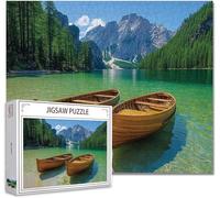 Puzzle 6000 Pieces Adultes Paysage Jigsaw Puzzles Classiques Impossible Qualité SupéRieure Bois Panorama Art, Stimulent La Logique et La Concentration avec Une IdéE Cadeau Femme 105.5X179.5cm K-7