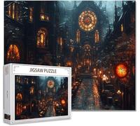 Puzzle 6000 Pieces Adultes Paysage Jigsaw Puzzles Classiques Impossible Qualité SupéRieure Bois Panorama Art, Stimulent La Logique et La Concentration avec Une IdéE Cadeau Femme 105.5X179.5cm X-04