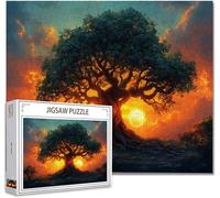 Puzzle 6000 Pieces Adultes Paysage Jigsaw Puzzles Classiques Impossible Qualité SupéRieure Bois Panorama Art, Stimulent La Logique et La Concentration avec Une IdéE Cadeau Femme 105.5X179.5cm H-7