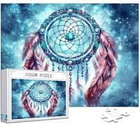 Puzzle 6000 Pièces Adultes, Rêve Puzzle Attrape-rêves Motif Désign, Grand Bois Jigsaw 179x105cm Débutant Fille éducatif Challenge Toy avec Emballage Cadeau for Decoration Chambre Murale, Model208