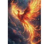 Puzzle 6000 Pièces, Animaux Phoenix Adultes Puzzle, Classique Jigsaw Puzzles, Défi Impossible, Jeu D'adresse pour Toute la Famille, Jeu Éducatif Puzzles, Décoration de la Maison DX0YL4-194