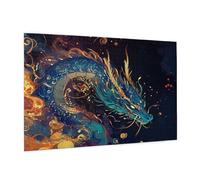 Puzzle 6000 Pièces Anime Puzzle Adultes Dragon Motif avec avec Boîte Cadeau, DIY Wooden Puzzl Enjoy Activités de défi Familial pour Tableau Decoration Murale, Cadeau Homme/Femme 105 x 180 cm -112Y