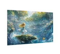 Puzzle 6000 Pièces Anime Puzzle Adultes Paysage Motif avec avec Boîte Cadeau, DIY Wooden Puzzl Enjoy Activités de défi Familial pour Tableau Decoration Murale, Cadeau Homme/Femme 105 x 180 cm -106Y
